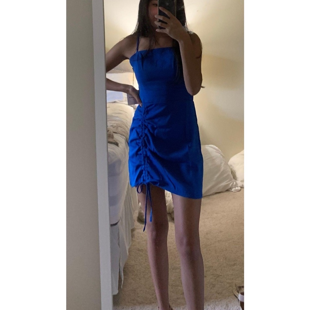 REVOLVE Strapless Royal Blue Dress
